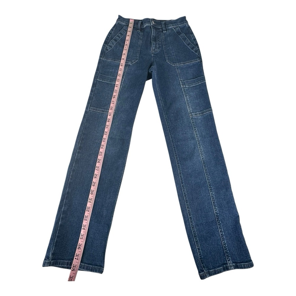 J. CREW Essential Straight Jeans In All-day Stretch Women's Size 25 - Picture 7 of 16